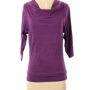 ✨[ATHLETA] cowl neck 3/4 sleeve